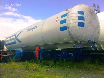 AUREPA LNG, Methane, Gas Tank, 45000 Liter, Natural gas, Air Liquide cr - Tartályos félpótkocsi