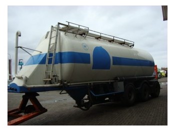 Atcomex TANK 3-AS RVS ONDERLOSSER - Tartályos félpótkocsi