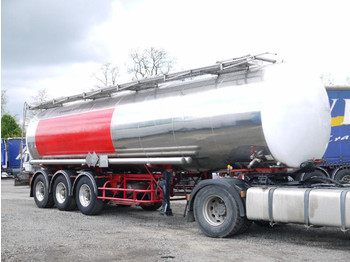  BSLT Chemie Cisterne Edelstahl 29.970 Liter - Tartályos félpótkocsi