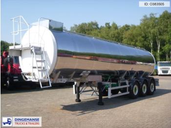 Clayton Commercials Food tank inox 30 m3 / 1 comp - Tartályos félpótkocsi