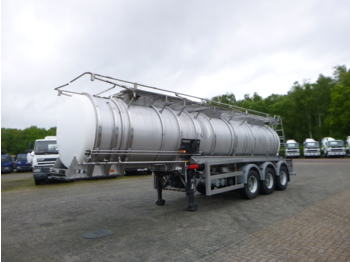 Crossland Chemical tank inox 22.5 m3 / 1 comp / ADR 08/2019 - Tartályos félpótkocsi