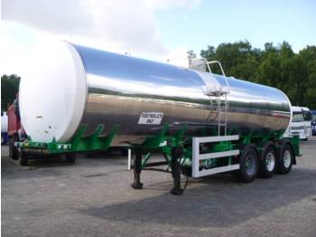 Crossland Food (milk) tank inox 30 m3 / 1 comp - Tartályos félpótkocsi