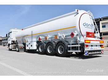 DONAT Aluminum Fuel Tanker with Bottom Loading - Tartályos félpótkocsi