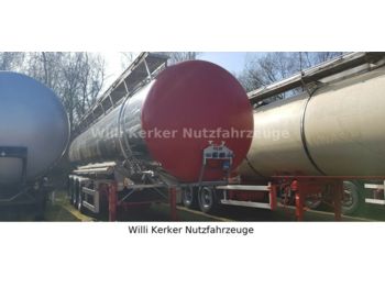 HLW Lebensmittelauflieger 3Ka 34 m³  7492  - Tartályos félpótkocsi