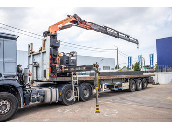 Trax TRAX+HATZ MOTEUR+PALFINGER PK29002/4 - Félpótkocsi