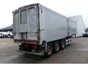 Félpótkocsi billenőplatós Wilcox Tipper trailer alu 55 m3 + tarpaulin: 4 kép.