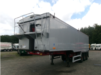 Félpótkocsi billenőplatós Wilcox Tipper trailer alu 55 m3 + tarpaulin: 1 kép.
