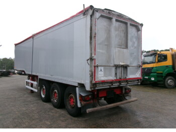 Félpótkocsi billenőplatós Wilcox Tipper trailer alu 55 m3 + tarpaulin: 3 kép.