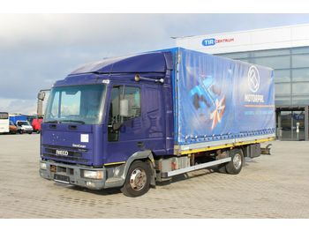 Ponyvás kisteherautó Iveco EUROCARGO TECTOR ML 75E15, 80% PNEU