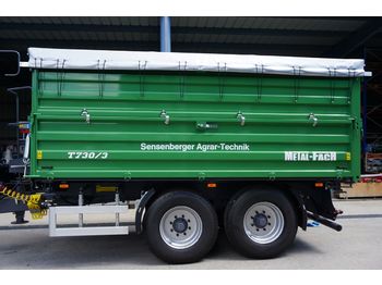 Metal-Fach Tandemkipper T 730/3-16 to.NEU  - Mezőgazdasági billenőpótkocsi