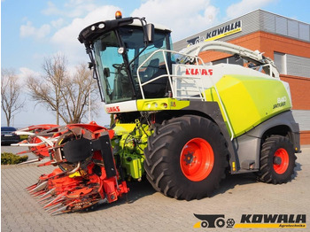 Claas Jaguar 840 4WD + Kemper 345  - Önjáró szecskázógép