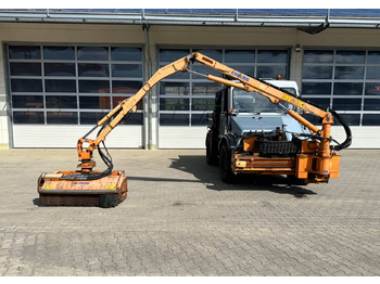  Unimog Frontauslegermähgerät  Mulag FME600 - Rézsűkasza