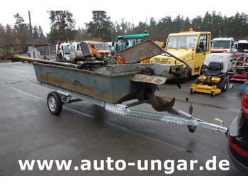 Mulag Conver Mähboot mit L-Mäher - Trailer - Farymann Diesel Motor 22P - Traktor