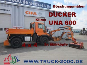 UNIMOG U500 Dücker UNA 600 *Böschungsmäher*Komunalhydr - Mezőgazdasági gépek