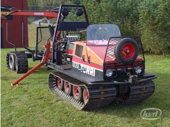 Valmet Terri Terri 1020 Skogsmaskin med maskinsläp -84  - Mezőgazdasági gépek