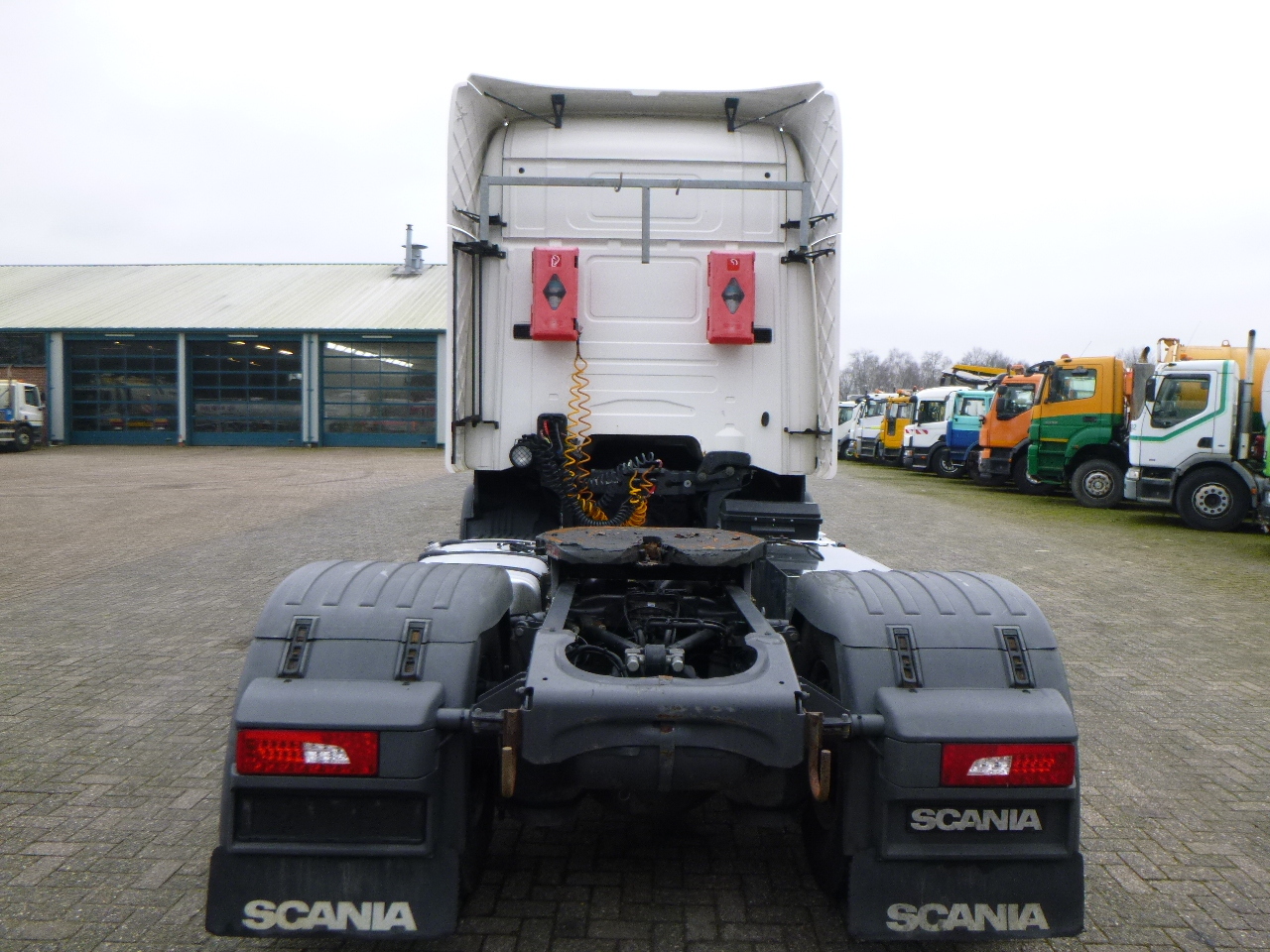 Nyergesvontató Scania R 410 LA 4x2 Euro 6 ADR + Compressor: 5 kép.