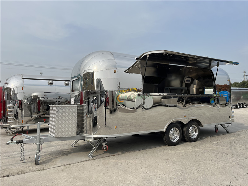 Új Büfékocsi COC Airstream Burger Food Truck,Beer Food Trailer: 8 kép.