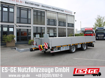 ES-GE Tandemanhänger - Containerverr.  - Platós pótkocsi: 1 kép.