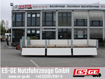 ES-GE Tandemanhänger - Containerverr.  - Platós pótkocsi: 5 kép.