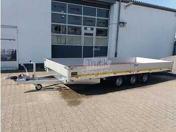  Eduard - Multitrailer Tridem 3500kg 556x220cm Alurampen - Gépszállító utánfutó