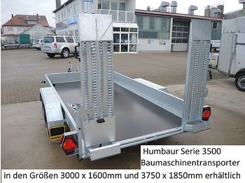 Új Pótkocsi Humbaur - HS253718 Baumaschinentransporter mit Auffahrbohlen: 1 kép.