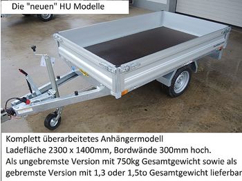 Új Autó utánfutó Humbaur - HU132314 Hochlader gebremst 1,3to: 1 kép.