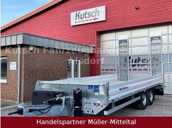 Új Pótkocsi mélybölcsős Müller-Mitteltal ETÜ-TA-R 11,9 Tieflader,verzinkt, Gitterrostramp: 1 kép.
