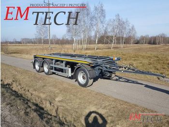 Multiliftes/ konténerszállító pótkocsi EMTECH 3.PKR-O22,5''