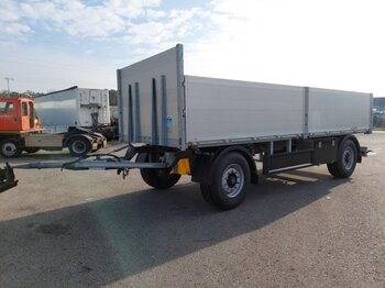  Scheuwimmer Baustoffanhänger, 6,5 Meter , BPW-Achsen , Containerverschlüsse - Platós pótkocsi