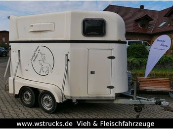 Alf Vollpoly 2 Pferde  - Pótkocsi állatszállító