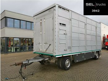 Pezzaioli RBA 22 / 3 Stock / German  - Pótkocsi állatszállító