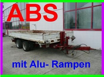 Blomenröhr 13 t Tandemkipper mit Alu  Rampen, ABS - Pótkocsi billenőplatós
