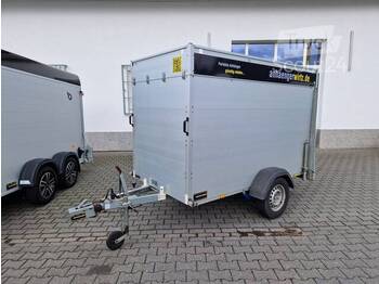  Anssems - Alu Deckelanhänger GTB 1200 153cm Innenhöhe Zurrsystem Heckrampe gebraucht - Pótkocsi dobozos