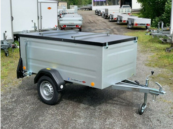 TPV KT-EU2 Koffer Anhänger mit Deckel - Silbergrau-  - Pótkocsi dobozos