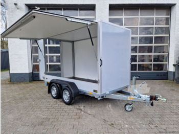 Új Pótkocsi dobozos Saris grauer Koffer mit Seiten Werkstatt Serviceklappe Verkauf von trailershop: 2 kép.