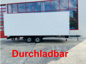 Pótkocsi dobozos Tandem Kofferanhänger vorn Durchladbar: 1 kép.