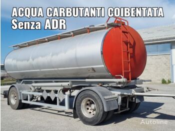 MENCI Cisterna Acqua o Gasolio - Tartályos pótkocsi