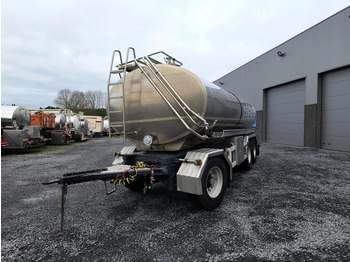 Magyar 3 AXLES - INSULATED STAINLESS STEEL TANK 17000L 1 COMP - Tartályos pótkocsi