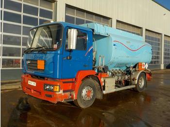 Tartályos teherautó a következők szállításához üzemanyag 2006 ERF 4x2 Fuel Tanker, Reverse Camera: 1 kép.