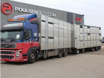 Állatszállító teherautó Volvo FM 420 6x2