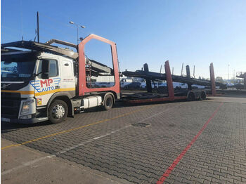 Autószállító teherautó Volvo FM410+TRAILER LOHR 1.53 EVOLUTION
