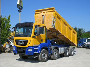 Billenőplatós teherautó MAN TG-S 41.440 8x4 BB 4 Achs Muldenkipper Meiller41