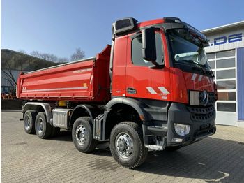 Billenőplatós teherautó Mercedes-Benz AROCS 4142 8x6 EURO6 Meiller Dreiseitenkipper