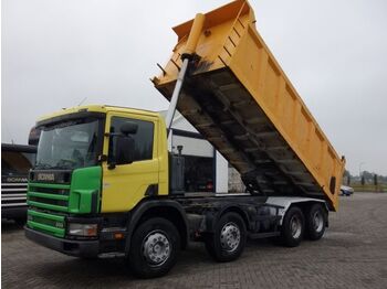 Billenőplatós teherautó Scania P124-360 8X4 KIPPER 22 CUB