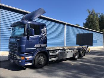 Cserefelépítményes teherautó SCANIA R500