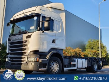 Cserefelépítményes teherautó Scania R410 hl 6x2*4 retarder