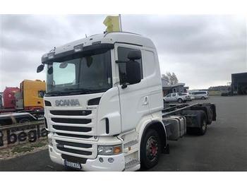 Cserefelépítményes teherautó Scania R480