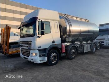 Tartályos teherautó a következők szállításához tej DAF XF 460 CON CISTERNA: 1 kép.
