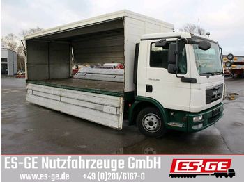 Dobozos felépítményű teherautó MAN TGL 12.180 mit Klappwandaufbau
