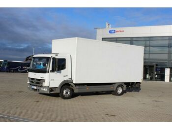 Dobozos felépítményű teherautó Mercedes-Benz ATEGO 816, HYDRAULIC LIFT